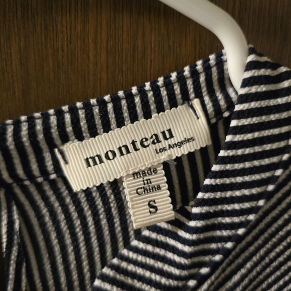 Chic Black and White Striped Jumpsuit - Picture 2 of 3